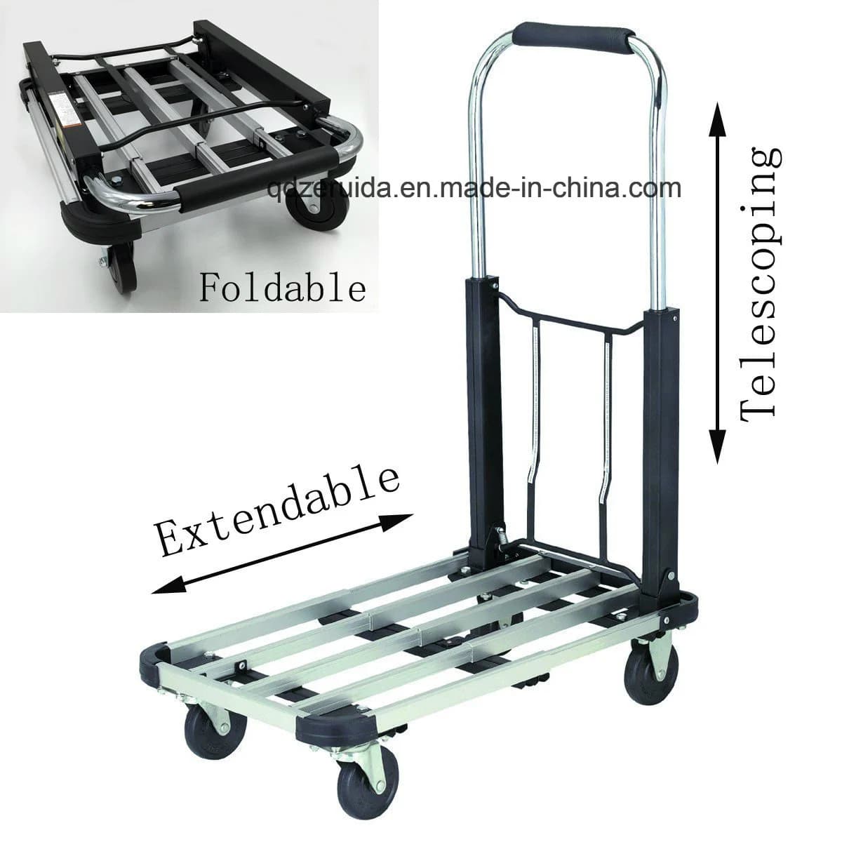 Aluminum Platform Hand Trolley on Sales