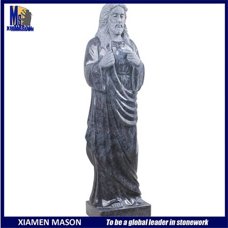 Bahama Blue Granite Jesus Christ Statue