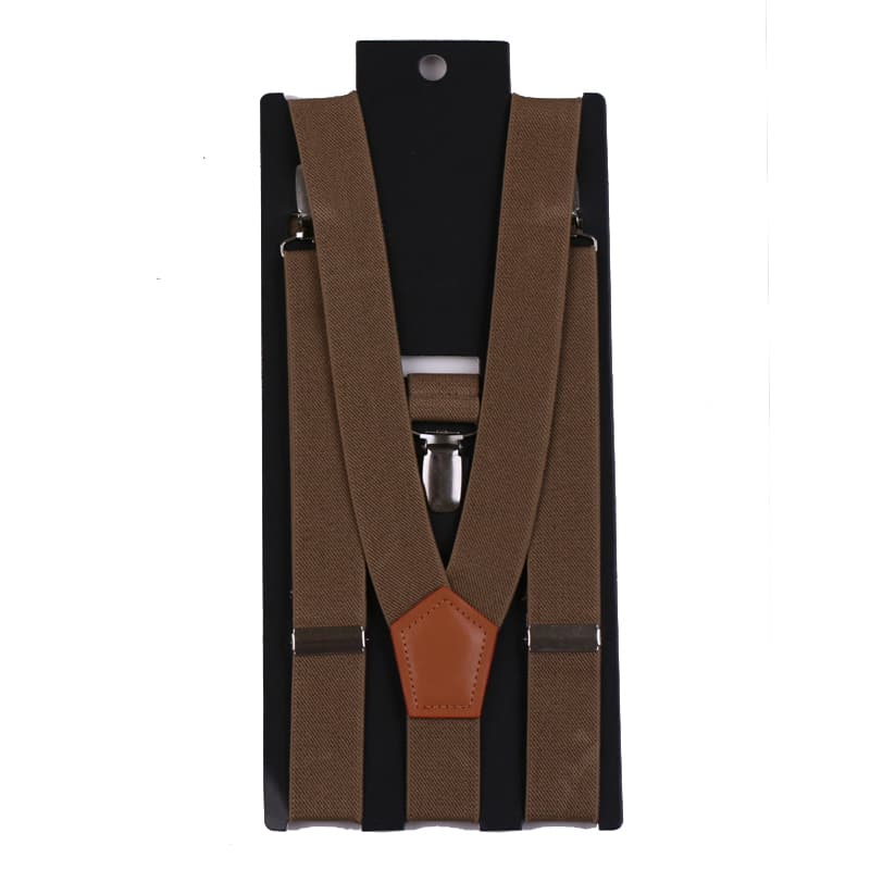 Color Stretchable Suspender for Men