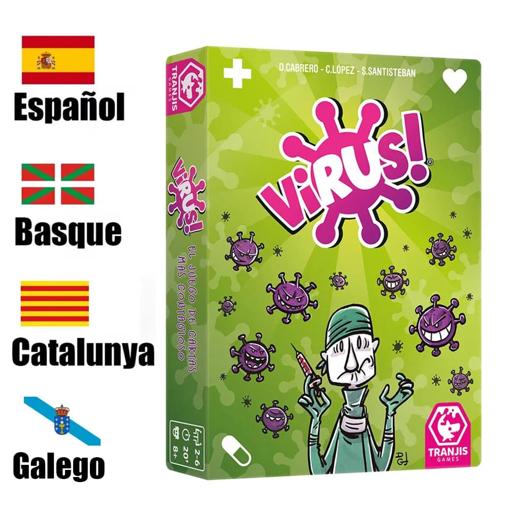Spanish Virus Classic Board Game Toy