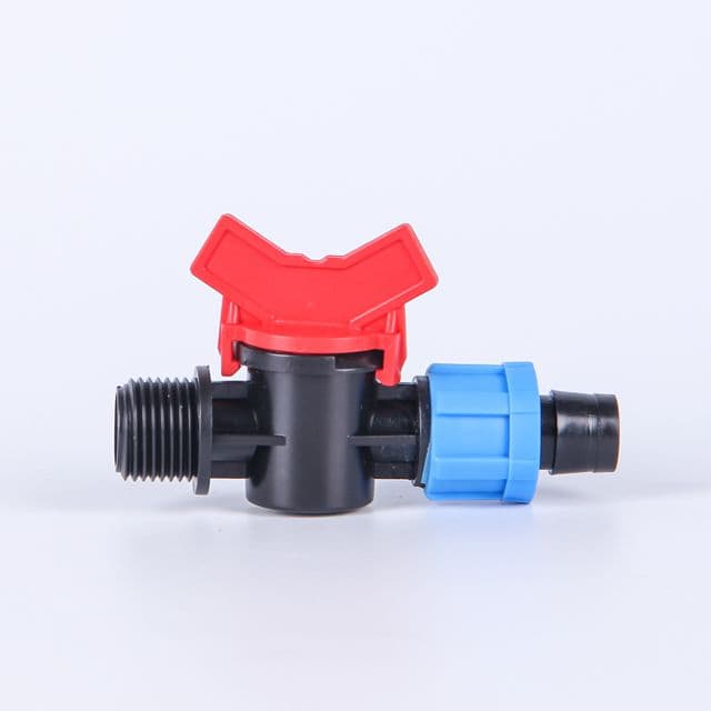 Male Thread Valve Drip Tape Connector