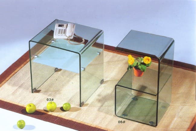 Modern Glass Coffee Table (WB-CT002)