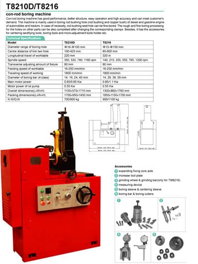 Con-Rod Boring Machine (T8216)