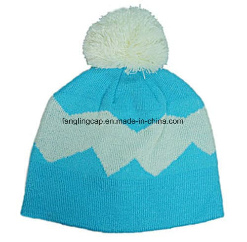 Wholesale Custom POM POM Knitted Cap
