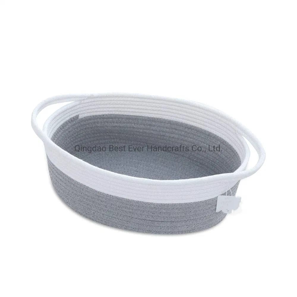 Natural Cotton Rope Pet Bed Pet Toy Box