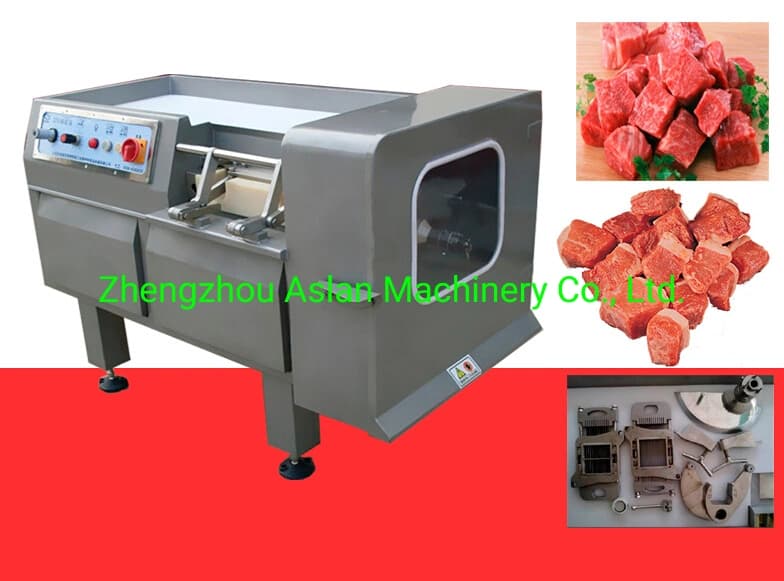 Frozen Meat Cube Cutting Machine