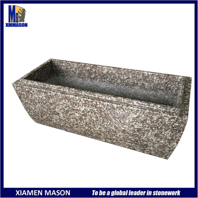 Big G664 Pink Granite Flower Pots