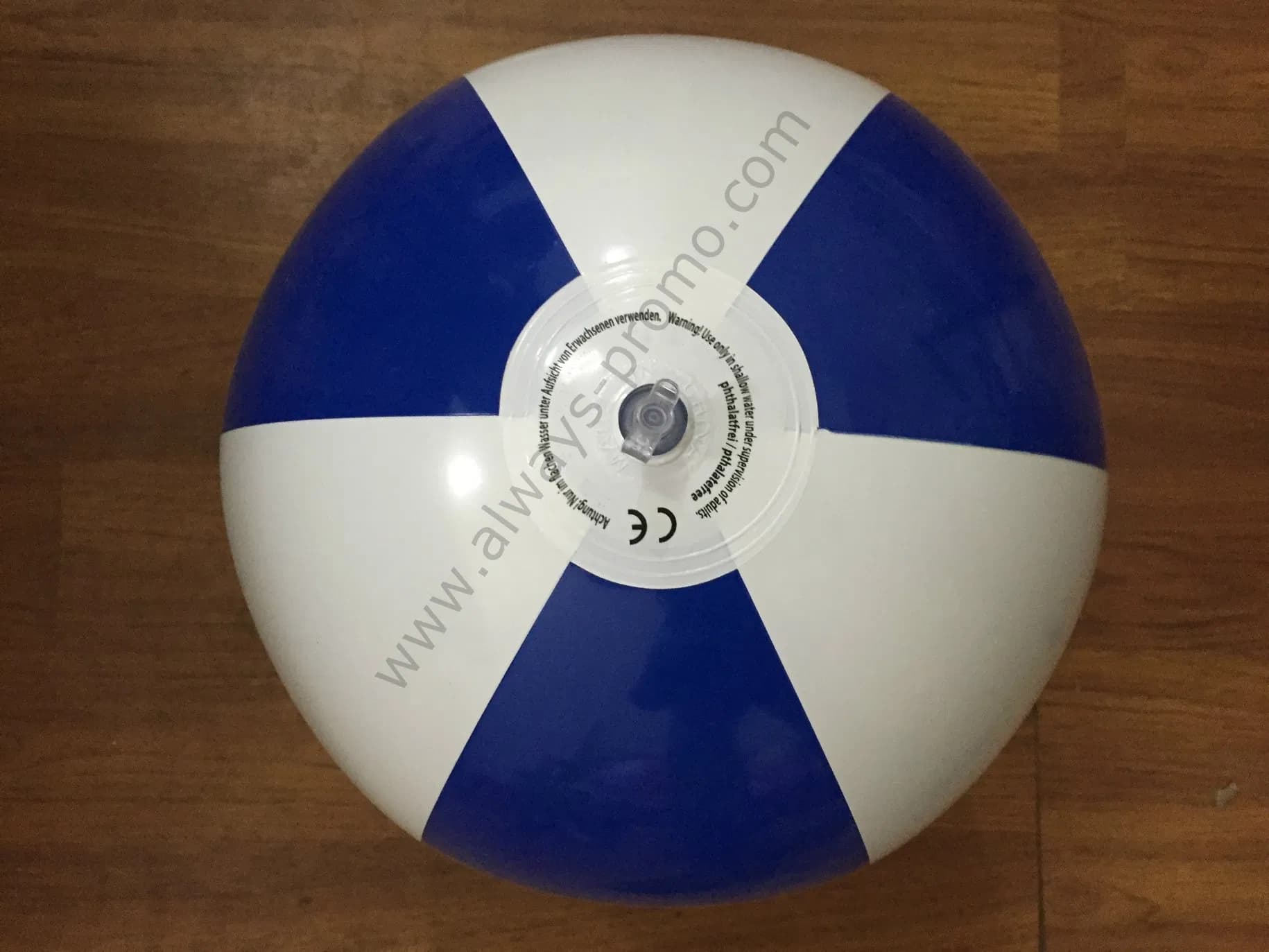 Bi-Colored PVC Inflatable Beach Ball