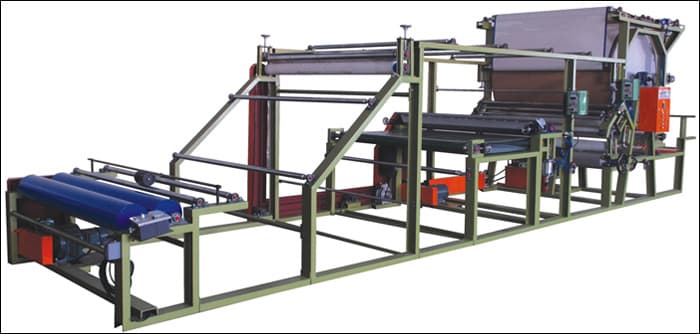 Double Glue Grooves Laminating Machine
