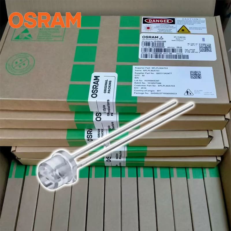 Osrams Spl Pl90at03 Pulsed Laser Diode