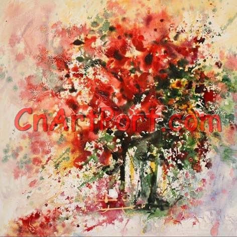 Textured Flower Painting (APOR0063)