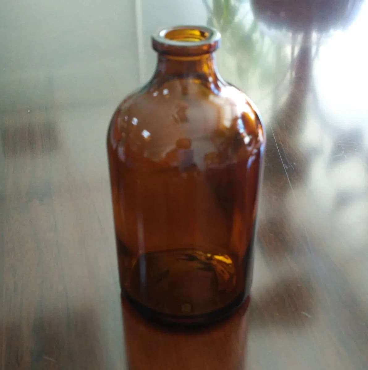 Amber Glass Bottle for Pharma Package
