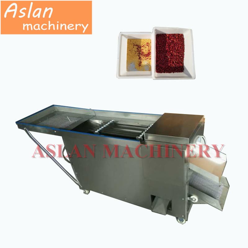 Chili Cutting Seeds Separating Machine
