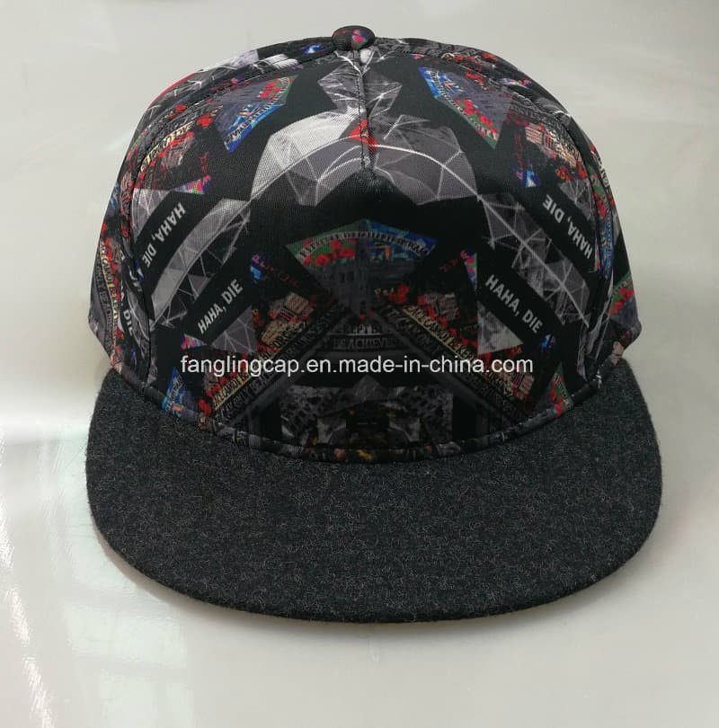5 Panel Fashion Snapback Cap