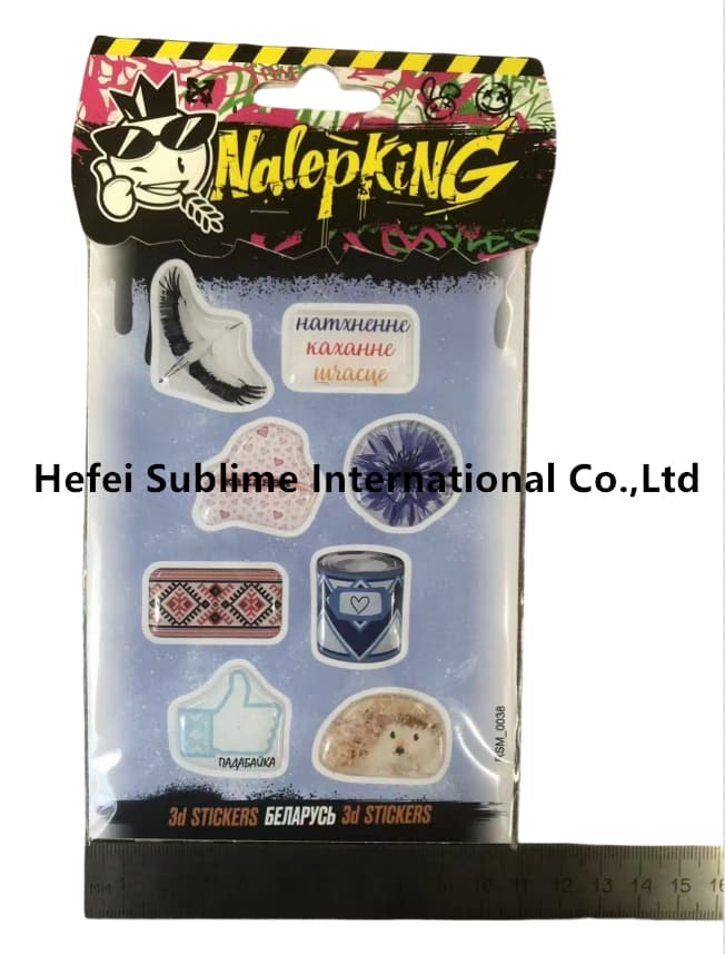 Resin Stickers 14*21cm Each Sheet