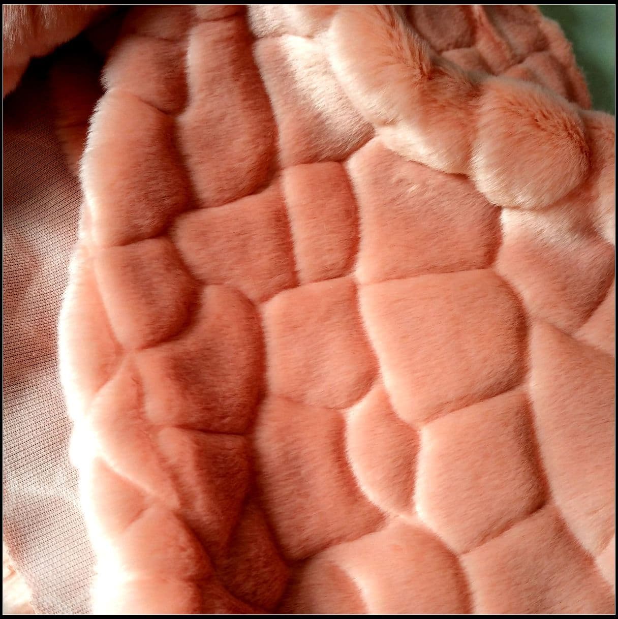 Long Pile Artificial Printed Faux Fur