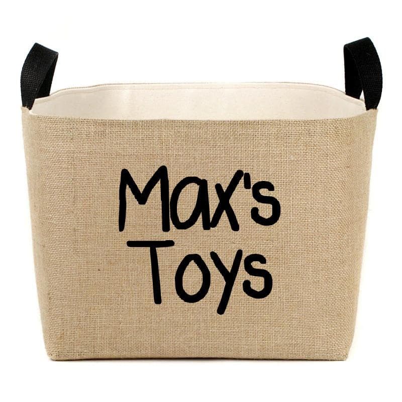Decorative Basket for Pet Toy Storage