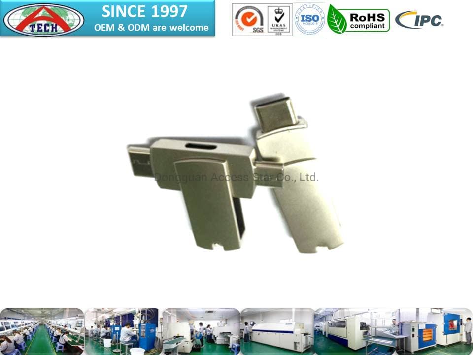 Adapter Type C to Android, Zinc Housing
