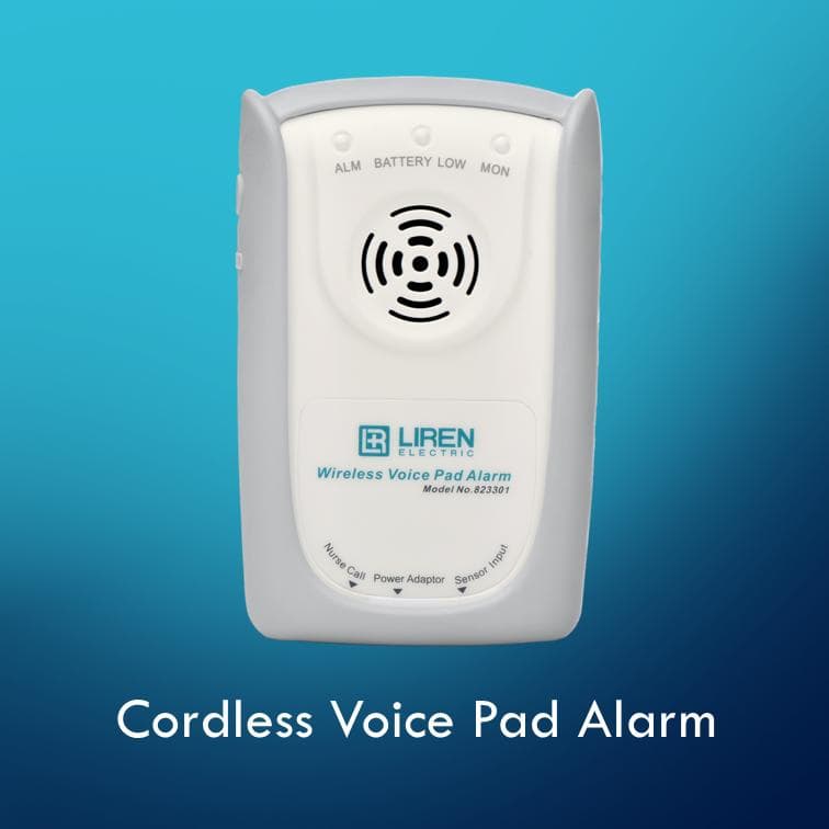Cordless Voice Pad Alarm Monitor/