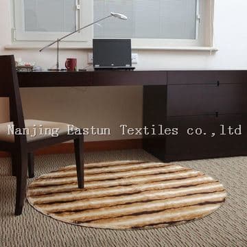 Animal Shape Faux Fur Rugs (PL-09C-2)