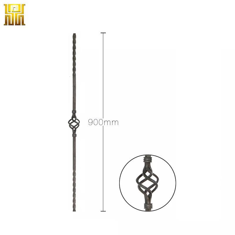 Metal Spindles for Interior Stairs