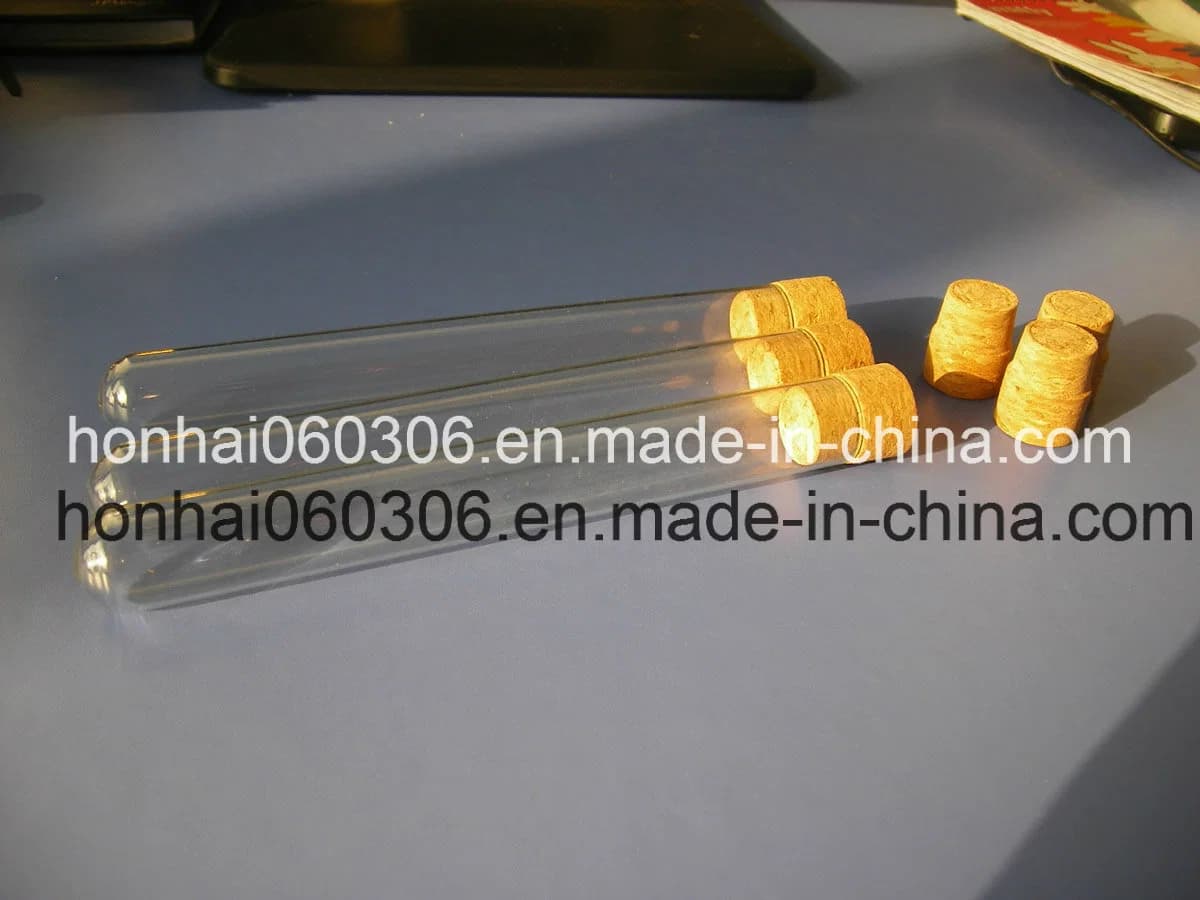 Glass Test Tube with Cork Cap