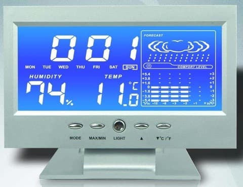 Weather Forecase Clock (FSD-BL8082C)