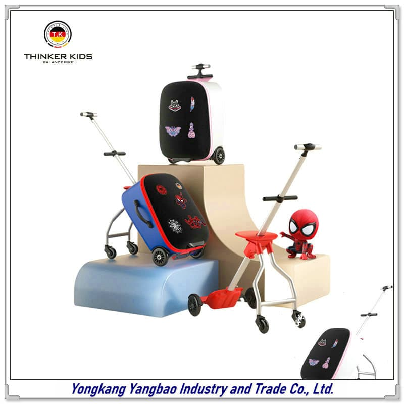 4 Wheeled Hard Shell Luggage for Kids