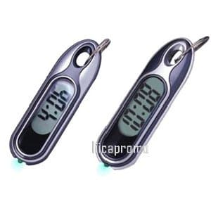 Keychain Clock With Light (LP1098)