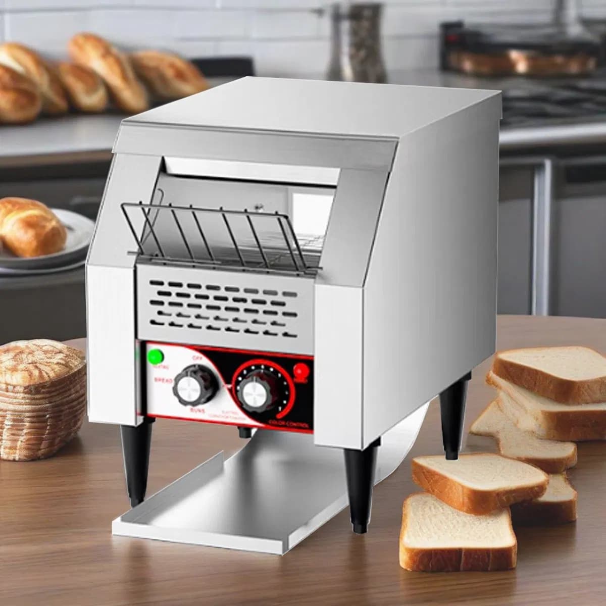 Commercial Quick Conveyor Bread Toaster