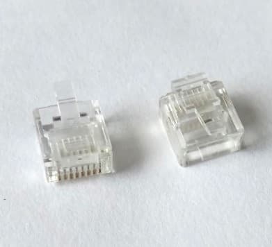 Crystal Head 8p8c Short Body Connector