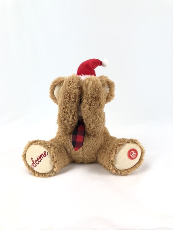 Singing Christmas Halloween Bear Toy