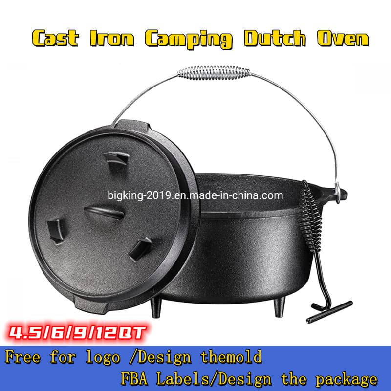 Pre-Seasoned Cast Iron Dutch Oven