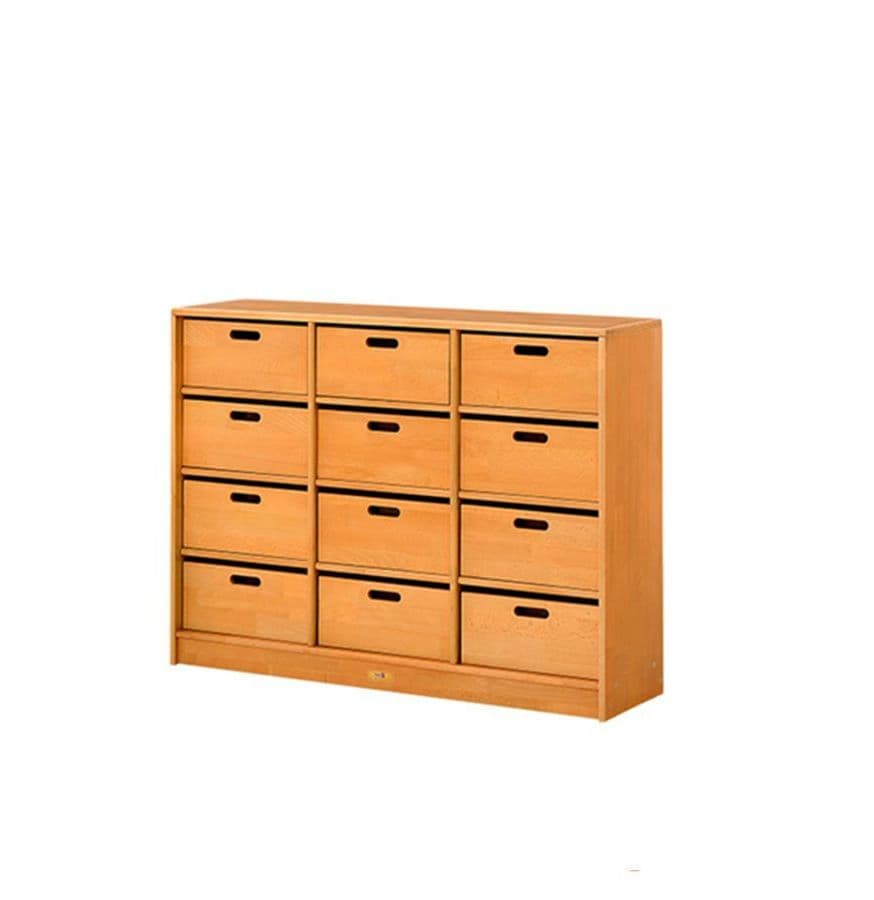 Double Side Cubby Storage Cabinet