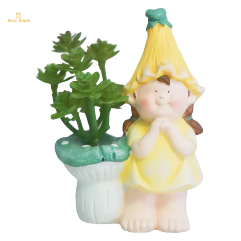 Whimsical Polyresin for Garden Magic