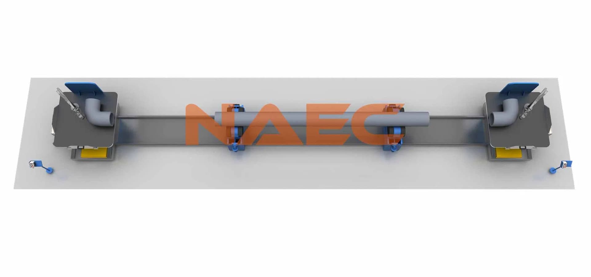Motorized Pipe Spool Fit up Machine