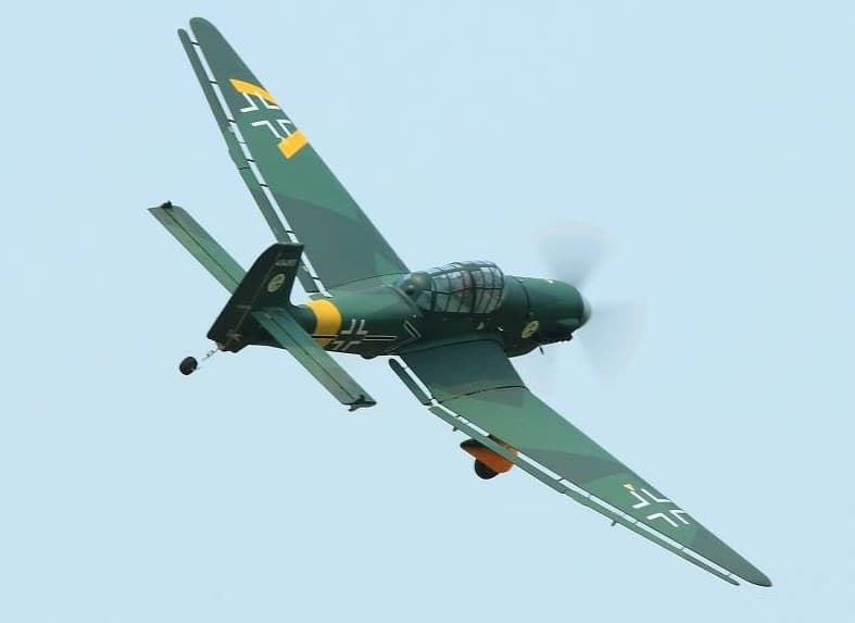 RC Model Plane Ju-87D Stuka