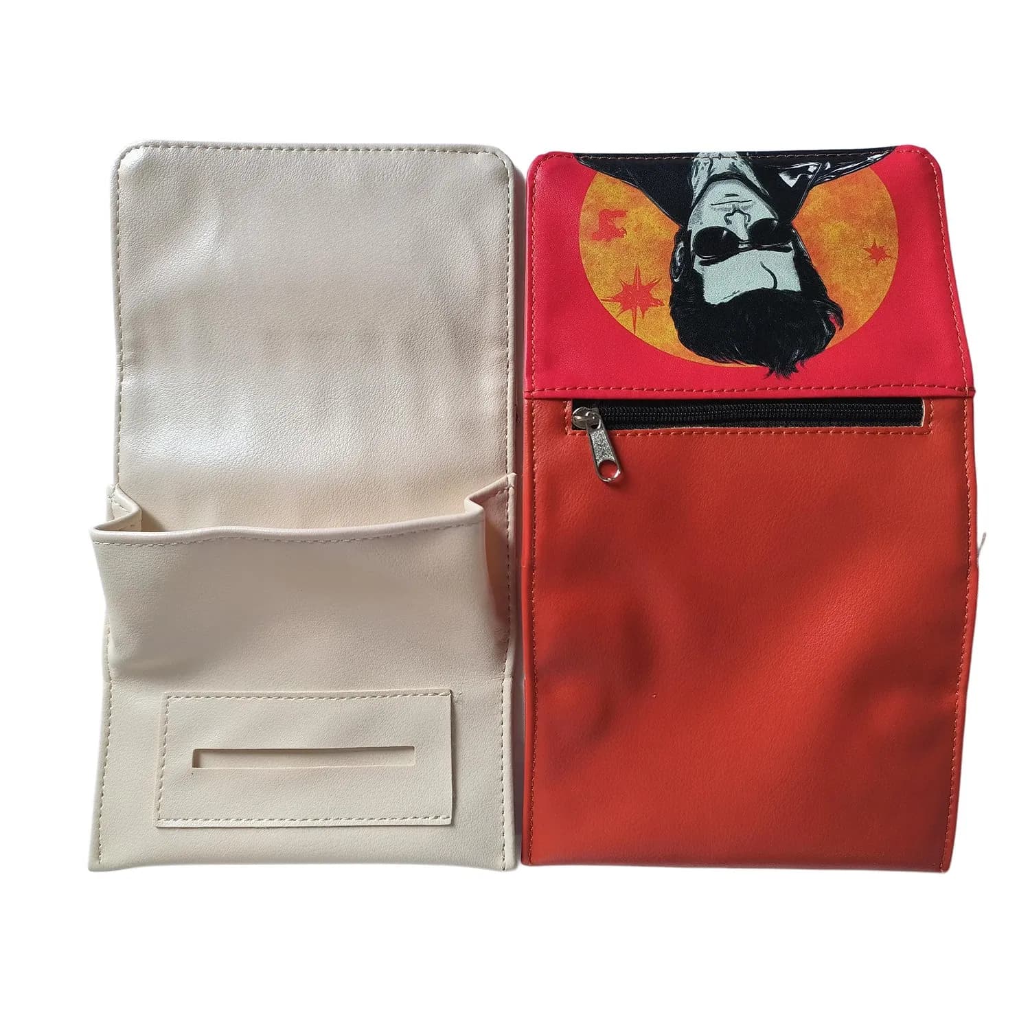 PU Tobacco Pouch with Printed Design