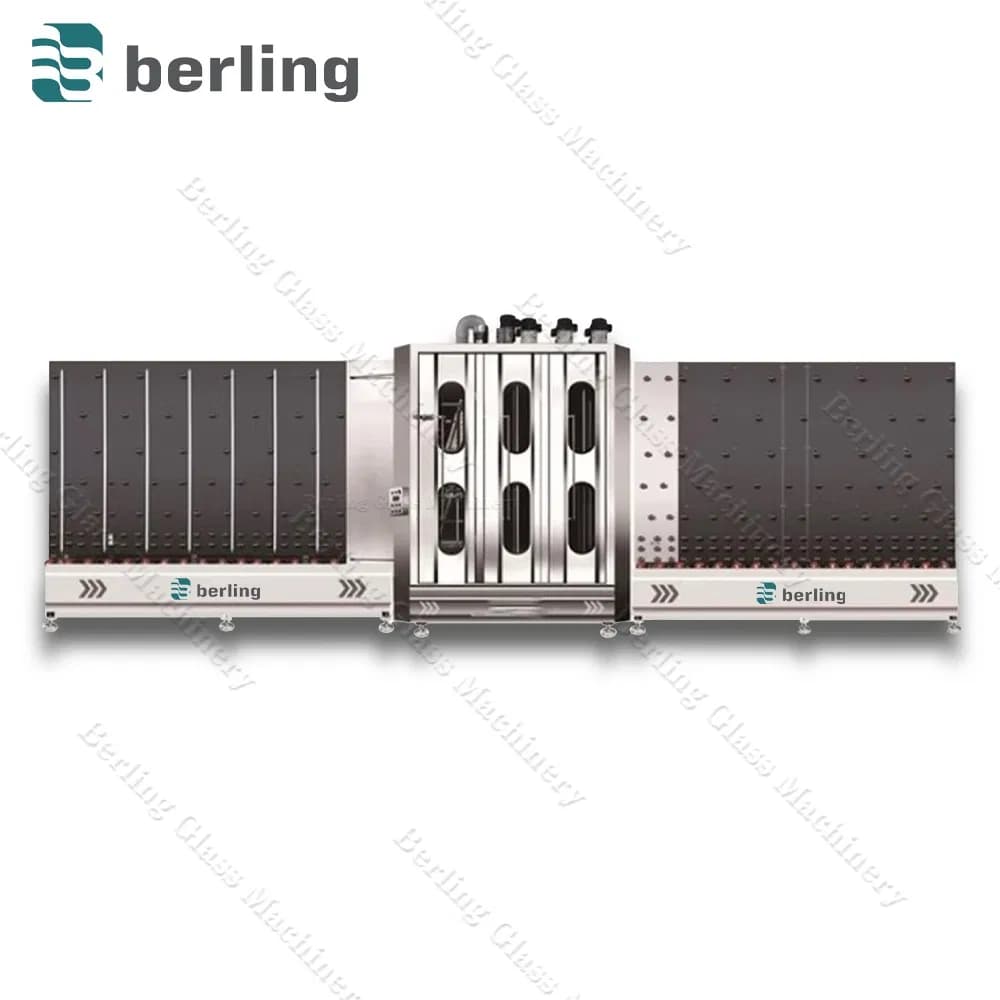 High-Speed Vertical Glass Cleaning Machine for Tempered Panels