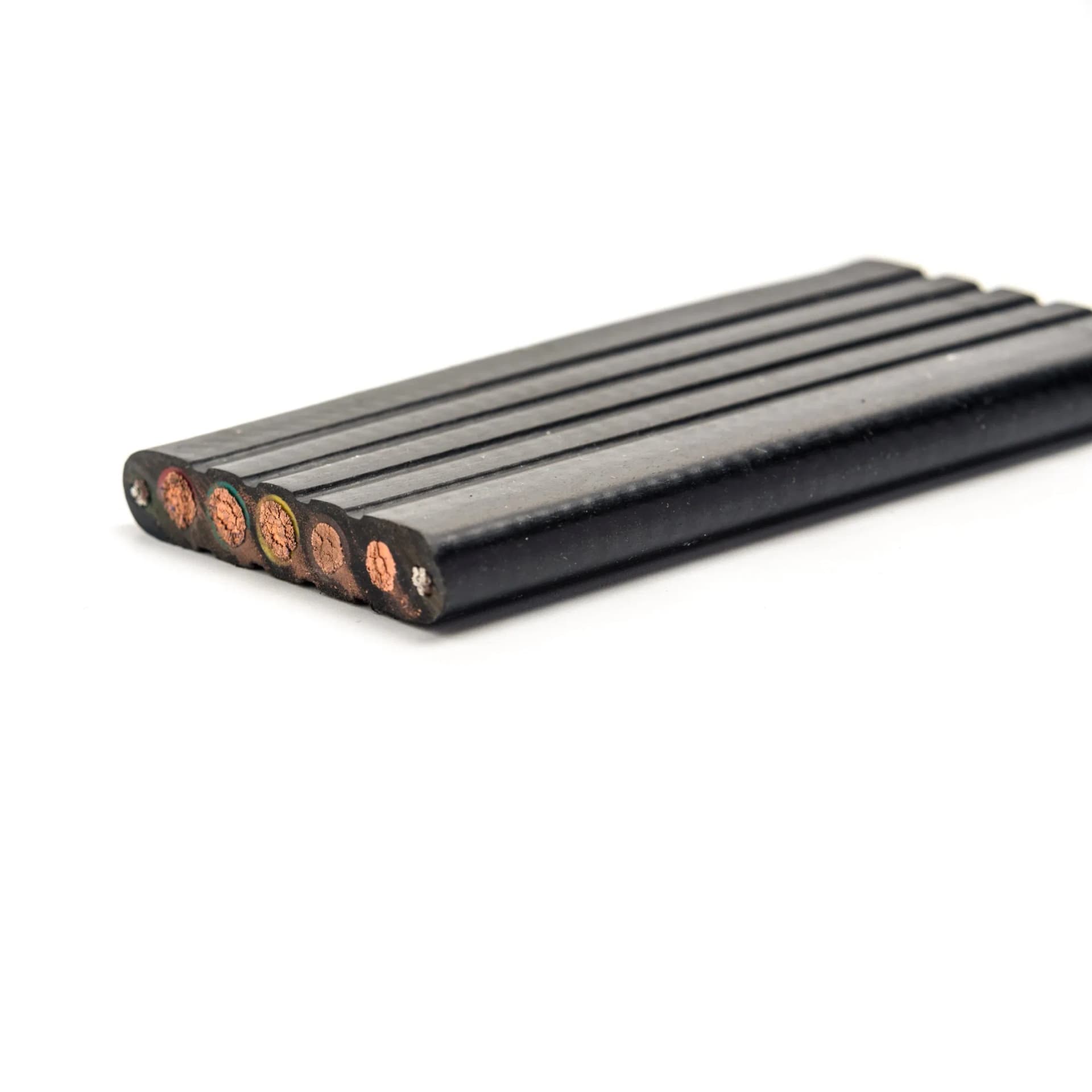 PVC Insulated Flat Multi-Core with Steel Wire Flat Wire Power Cable Elevator Flat Cable