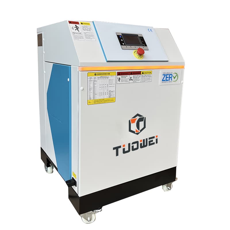 2.2kw 3.7kw 5.5kw Silent 100% Oil Free Dentist Medical Scroll Screw Air Compressor