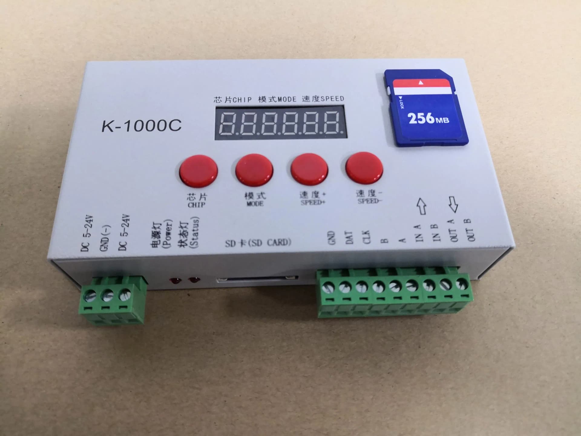 New Style K-1000c LED Controller, T-1000s Upgraded Version