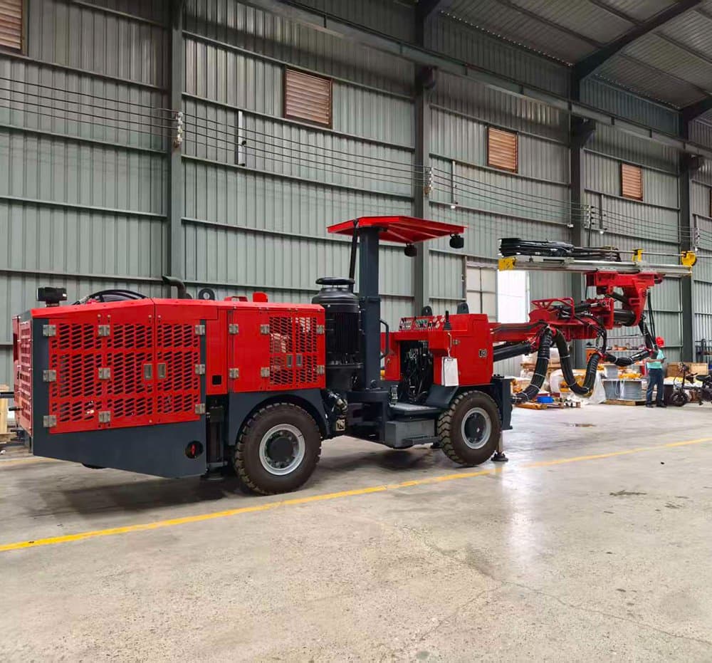 Crawler Drilling Rig Machine Underground Rock Drilling Equipment for Hydropower Tunnel Mine Bolting Operation Anchoring Drilling Rig
