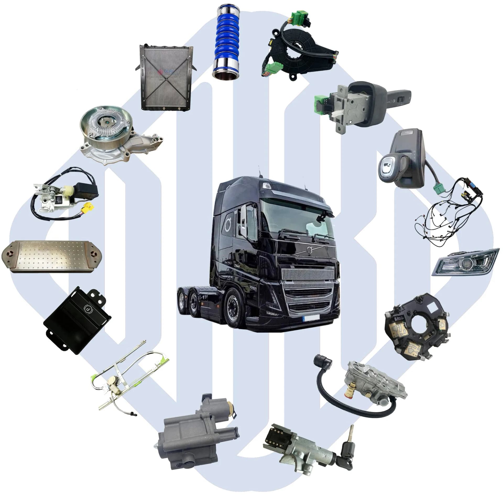 Ouri OEM Standard Quality Truck Parts for Scania Trucks