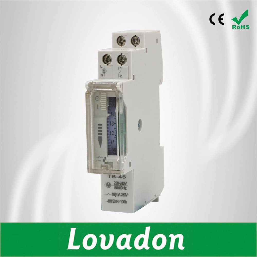 Tb-45 Non Power Failure Time Programmable 24 Hour Mechanical Timer Switch
