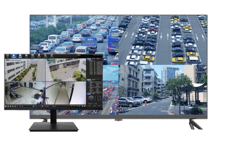 Security Monitor 32 43 50 65inch 4K CCTV for Factory Home Department