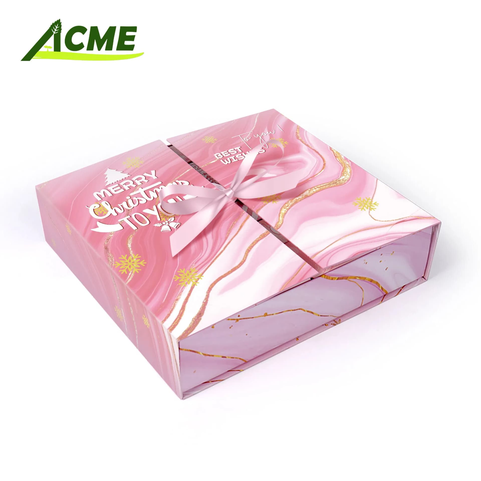 Luxury Gift Packaging Christmas Advent Calendar Gift Box for Chocolate Cakes Candies Toys Cosmetics