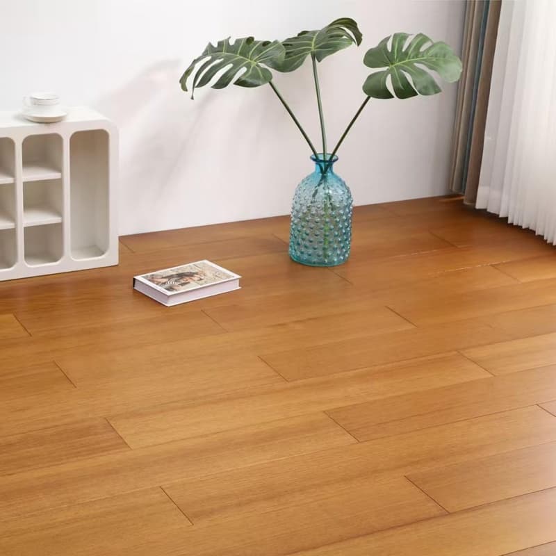 Low Shrinkage Natural Sapele Teak Finish Solid Wood Flooring