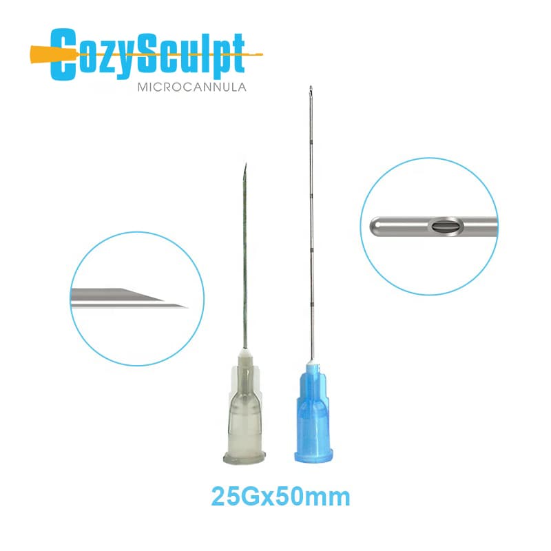 Cozysculpt Microcannula Injection Needle for Dermal Fillers and Cannula