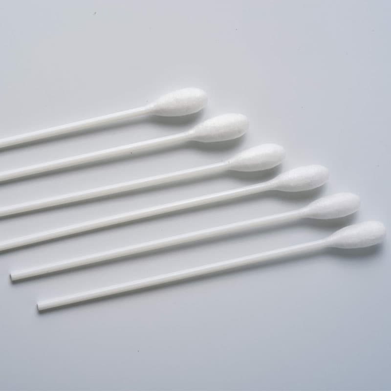 Medical Consumable Plastic Stem Cotton Swabs